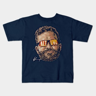 Jose Altuve Houston Sunglasses Kids T-Shirt